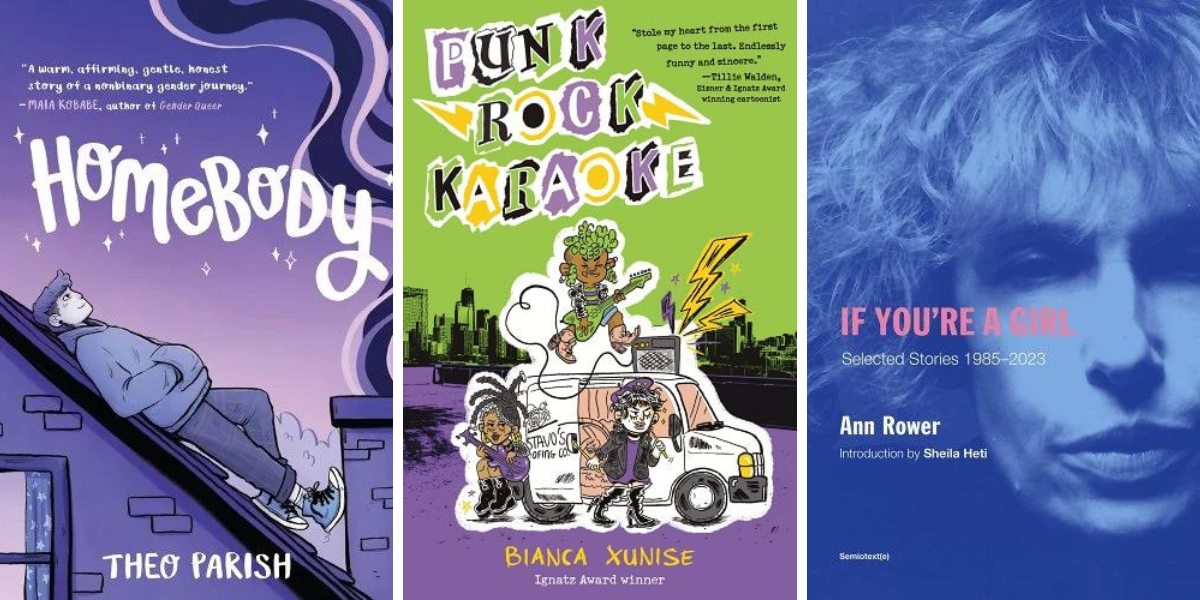 1. Homebody by Theo Parish. 2. Punk Rock Karaoke by Bianca Xunise. 3. If You're a Girl by Ann Rower.