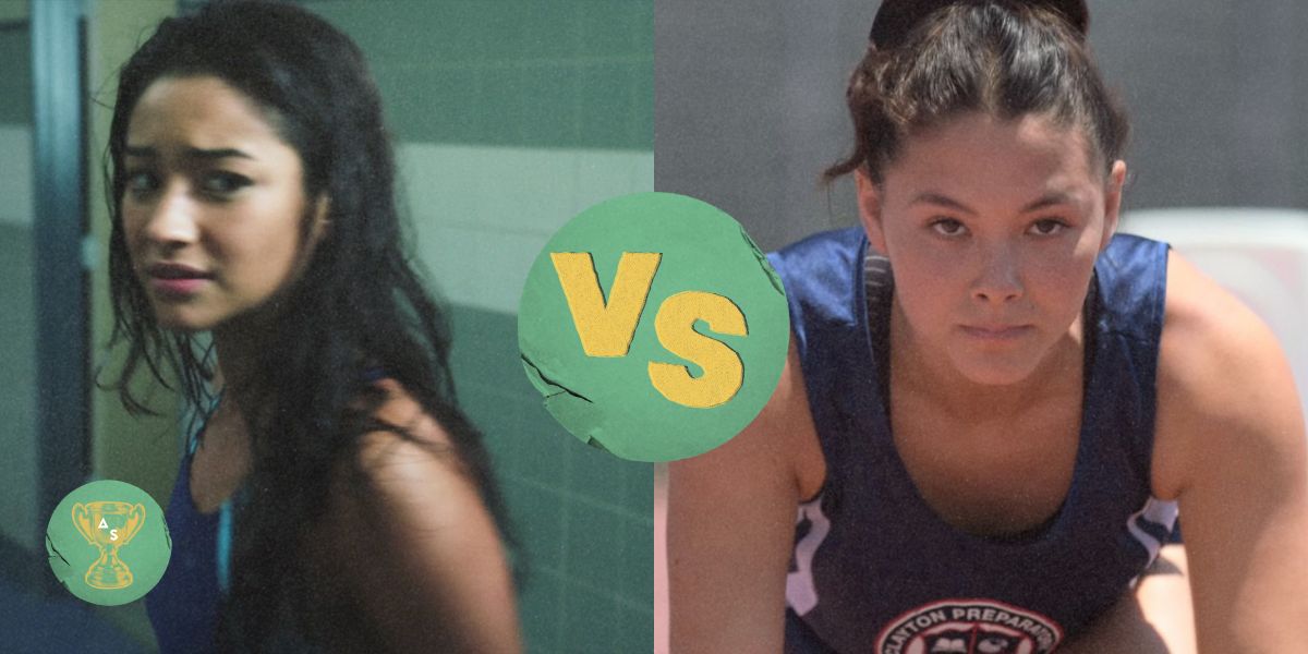 Autostraddle March 2024 - Jocks - #2 seed Emily Fields vs. #3 seed Izzie Taylor