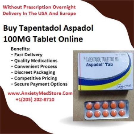 Profile picture of Order Tapentadol 100mg Online https://www.anxietymedstore.com/