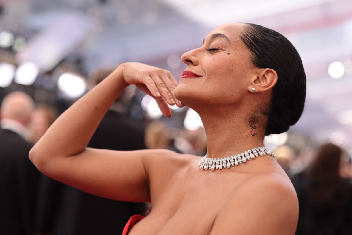 Tracee Ellis Ross attends the 94th Annual Academy Awards at Hollywood and Highland on March 27, 2022 in Hollywood, California.