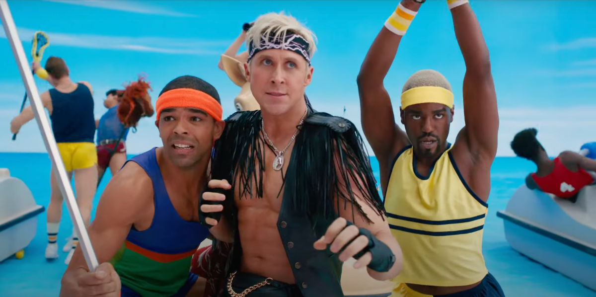 three kens in the barbie movie