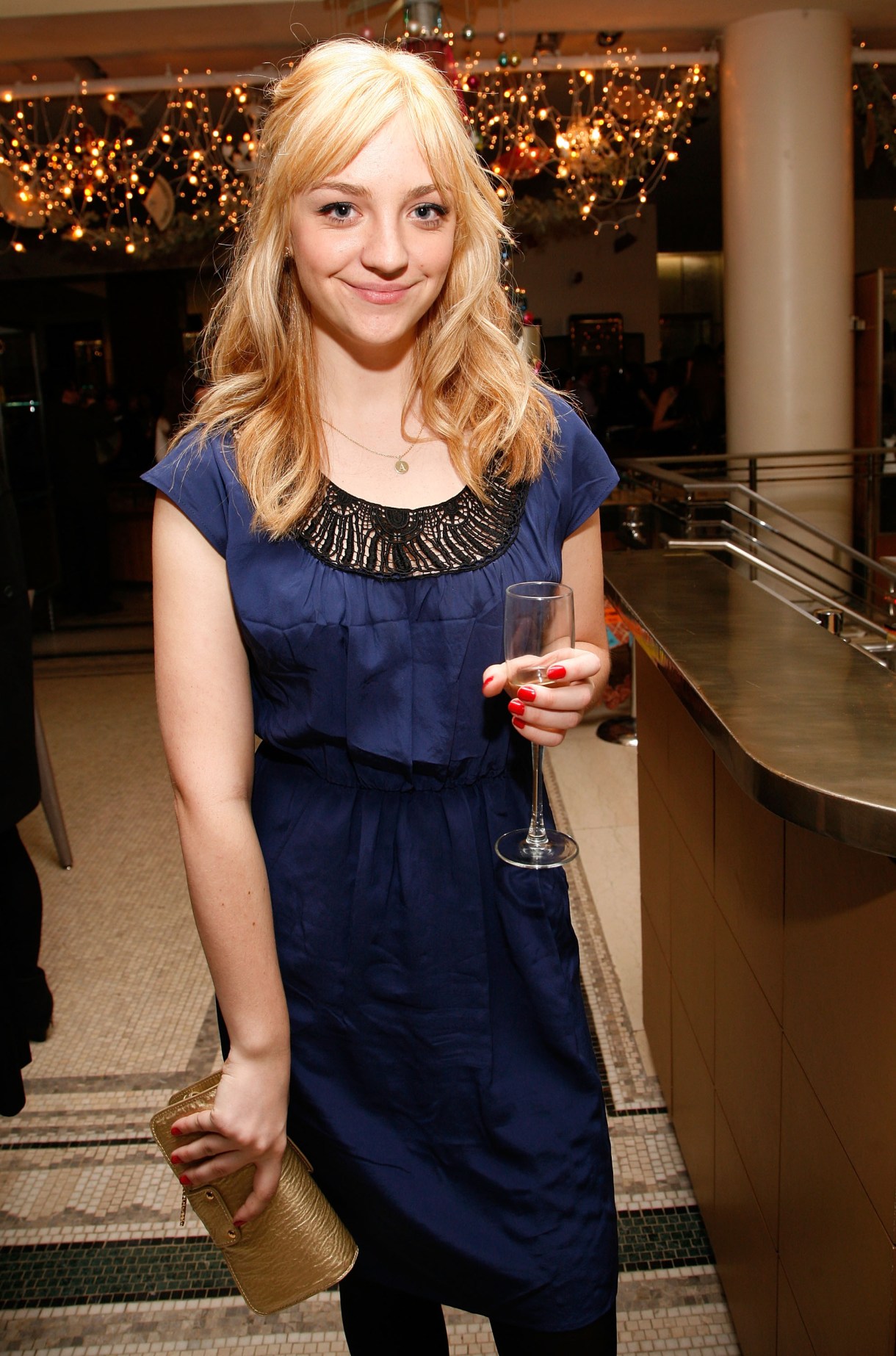 NEW YORK - NOVEMBER 16: From SNL Abby Elliott attend the Barneys New York unveiling of the 2009 Holiday Window Celebrating 35 Years of SNL at Barneys New York on November 16, 2009 in New York City.