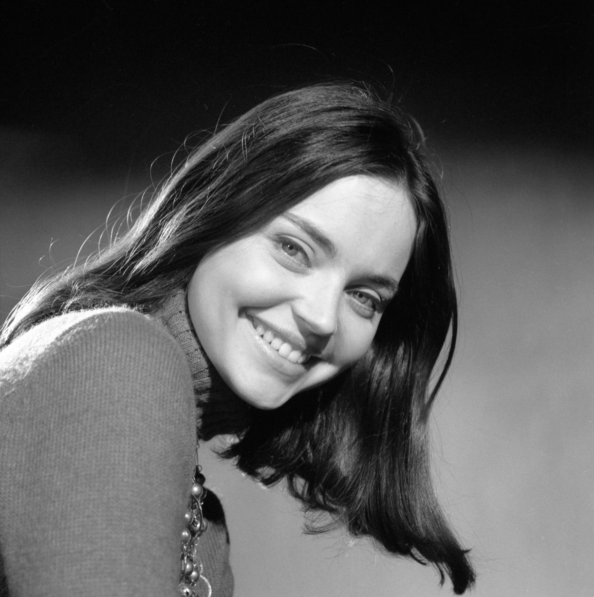 NEW YORK - JANUARY 28: The Edge of Night Emily Prager, actress, appears as Laurie Ann Karr in the daytime drama, The Edge of Night. Image dated January 28, 1971. New York, NY.