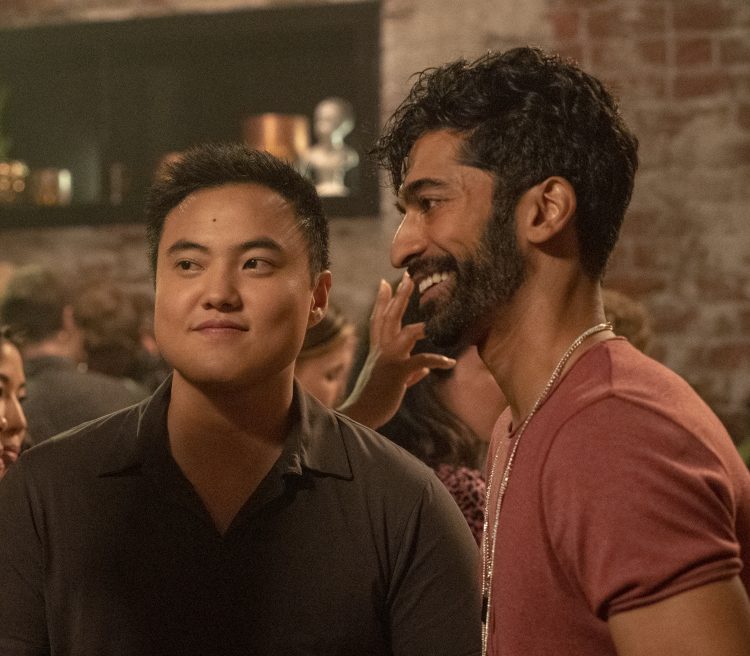 (L-R) Freddy Miyares as Jose, Leo Sheng as Micah Lee and Shyaam Karra as Hassan in THE L WORD: GENERATION Q, "LA Times". Photo Credit: Hilary Bronwyn Gayle/SHOWTIME.