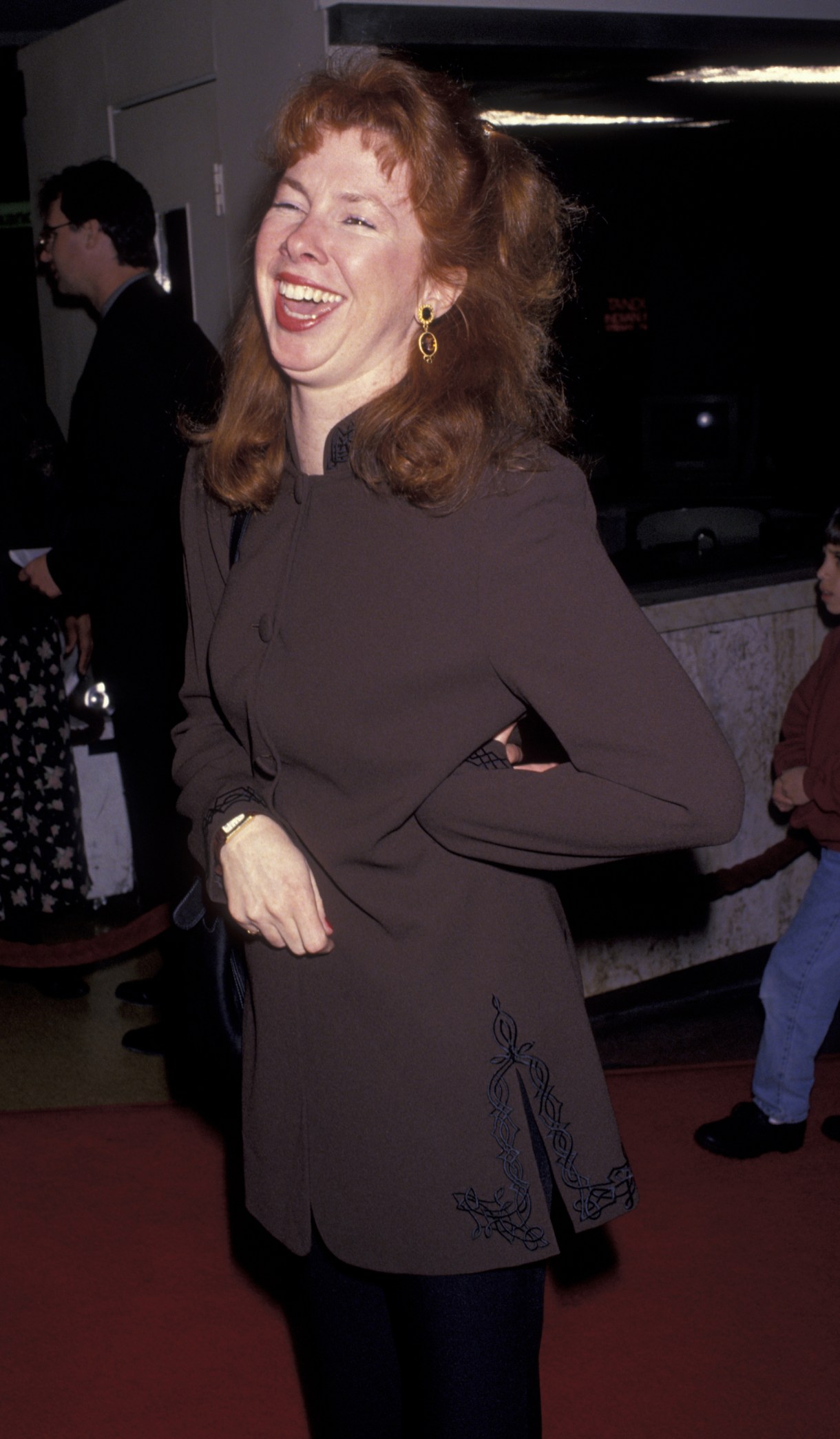Actress Siobhan Fallon attends the screening of 'Greedy' on February 22, 1994 at Mann Bruin Theater in Westwood, California.