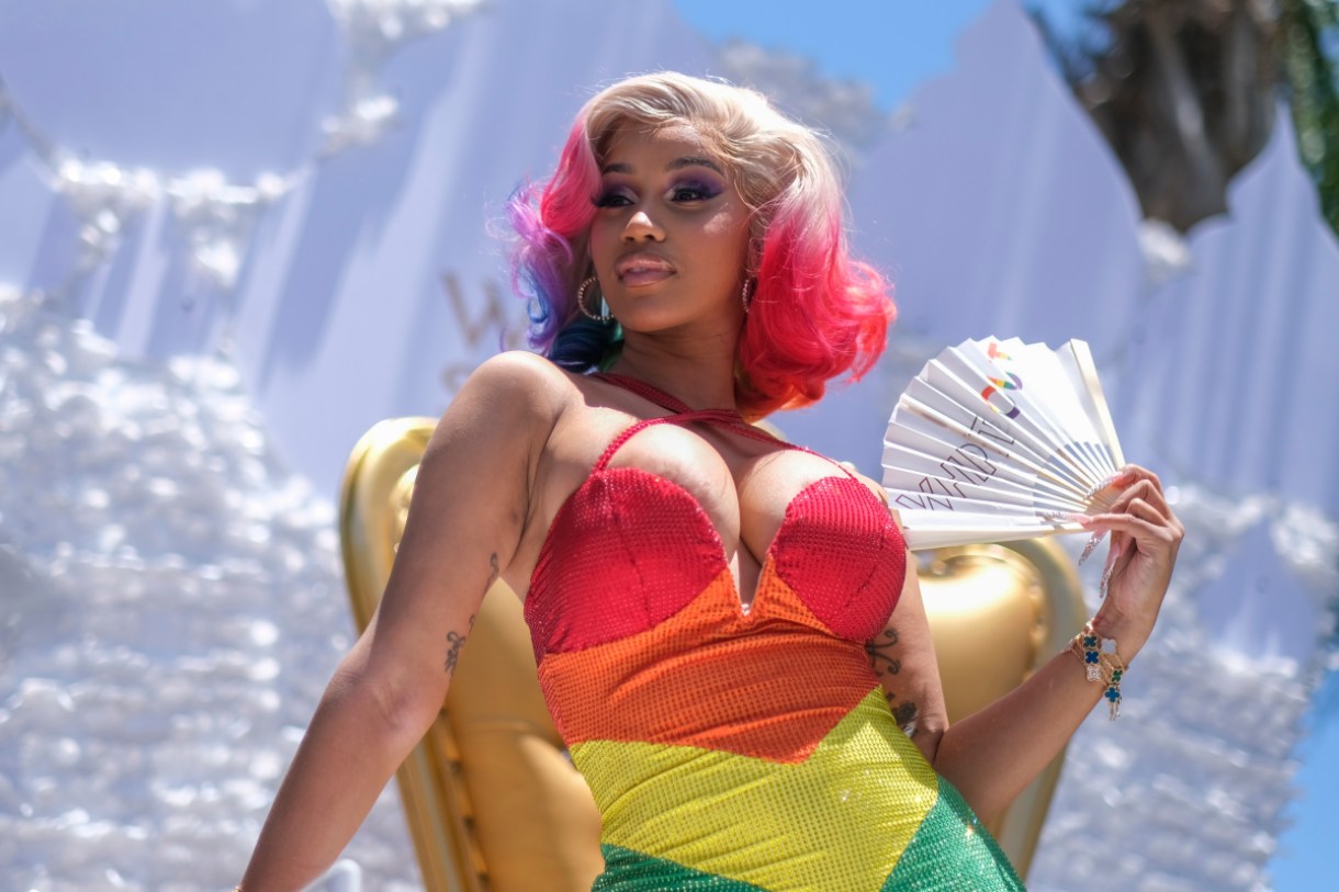 Cardi,B,Attends,The,Weho,Pride,Parade,In,West,Hollywood
