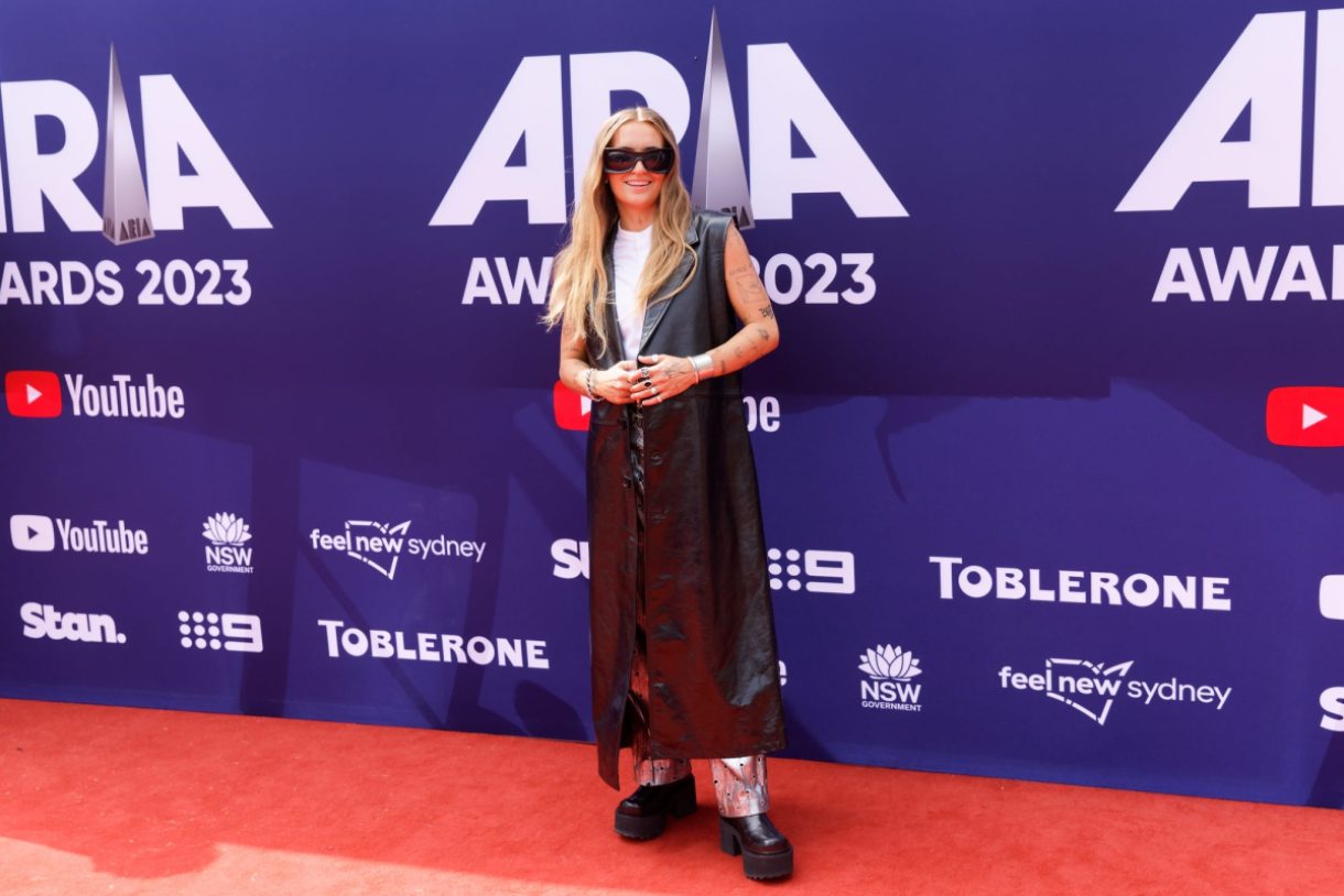 G Flip attends the 2023 ARIA Awards at the Hordern Pavilion on November 15, 2023 in Sydney, Australia.