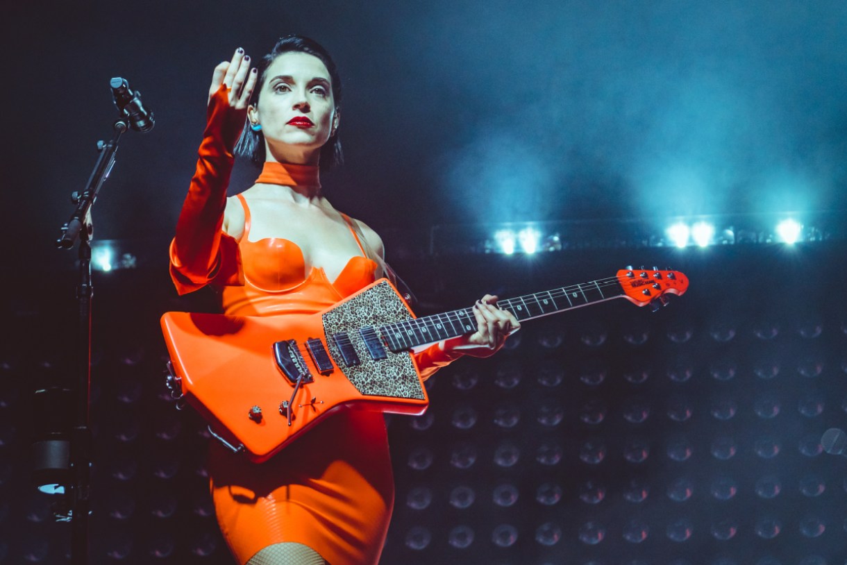 AUSTIN, TX / USA - OCTOBER 6th, 2018:  St. Vincent (Anne Erin Clark) performs onstage at Zilker Park during Austin City Limits 2018 Weekend One.
