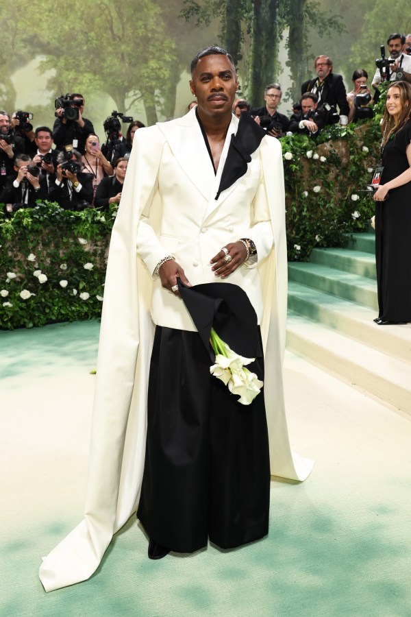 NEW YORK, NEW YORK - MAY 06: Colman Domingo attends The 2024 Met Gala Celebrating "Sleeping Beauties: Reawakening Fashion" at The Metropolitan Museum of Art on May 06, 2024 in New York City.