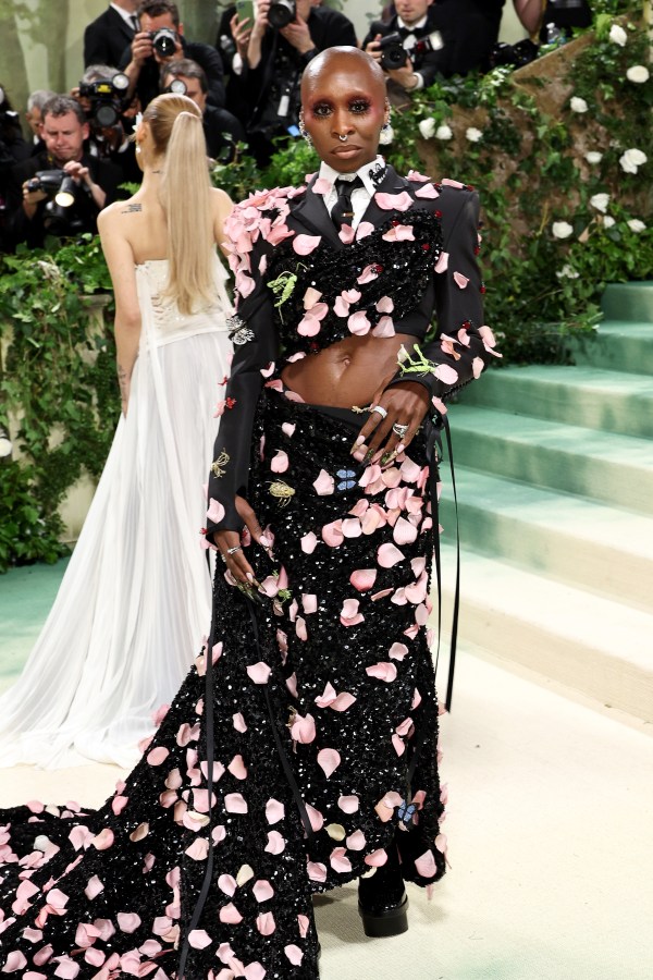 NEW YORK, NEW YORK - MAY 06: Cynthia Erivo attends The 2024 Met Gala Celebrating "Sleeping Beauties: Reawakening Fashion" at The Metropolitan Museum of Art on May 06, 2024 in New York City.