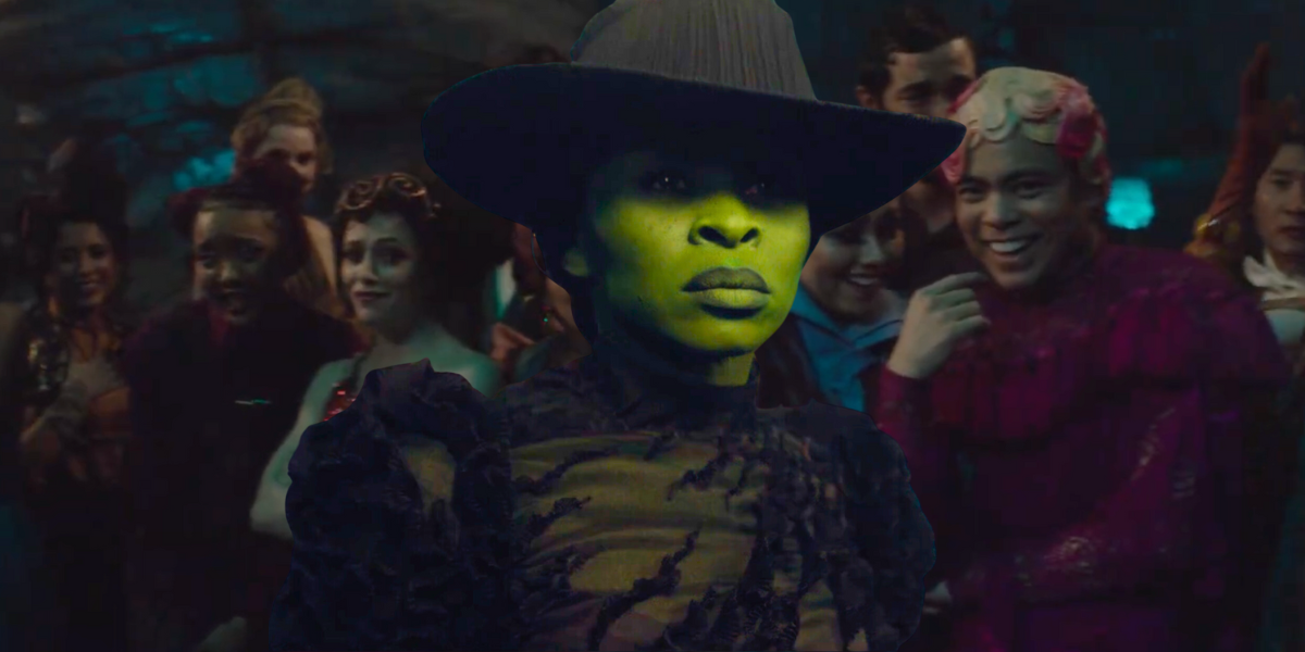 Cynthia Erivo as Elphaba in the Wicked trailer