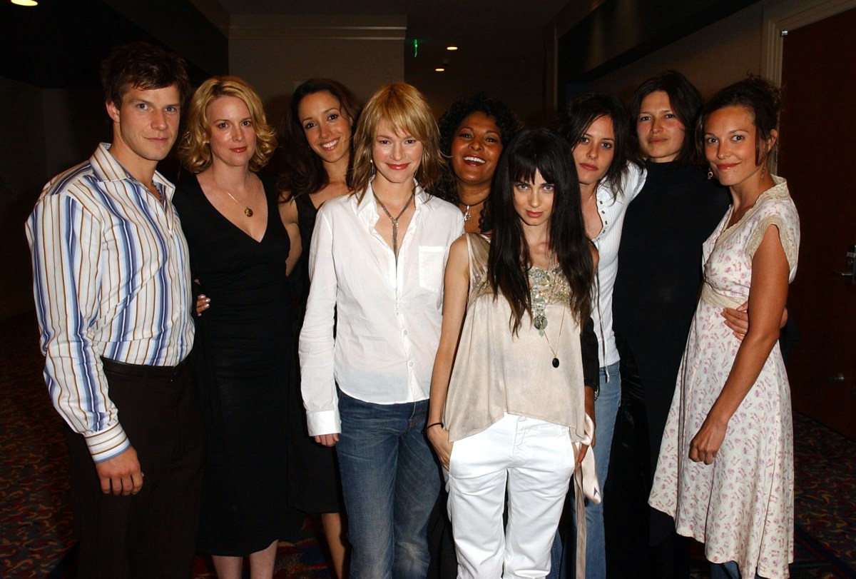 Cast of "The L Word" at the 2003 Showtime TCA Presentation (Photo by M. Caulfield/WireImage)