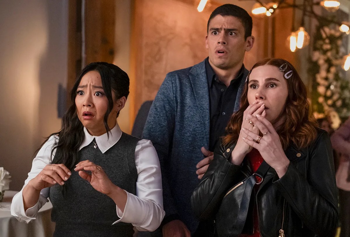 Stephanie Hsu is bisexual on the TV show Peacock "Laid"