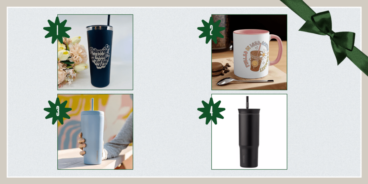 iced coffee mugs and tumblers