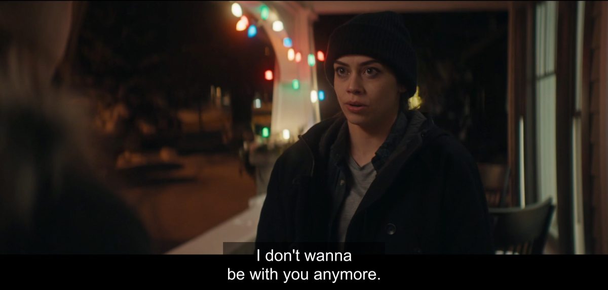 "I don't wanna be with you anymore"