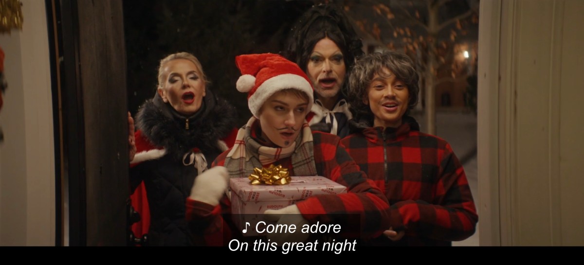 a group of carollers
