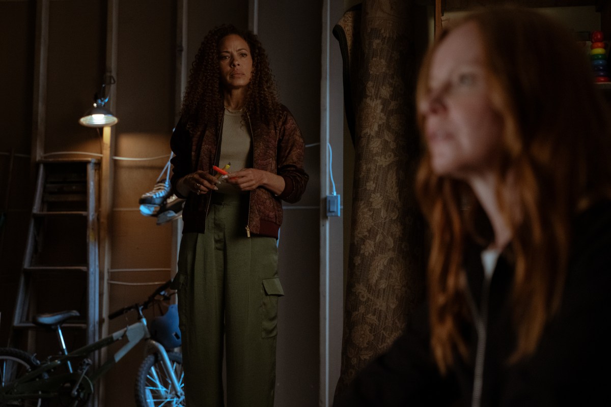Tai and Van in Tai's basement