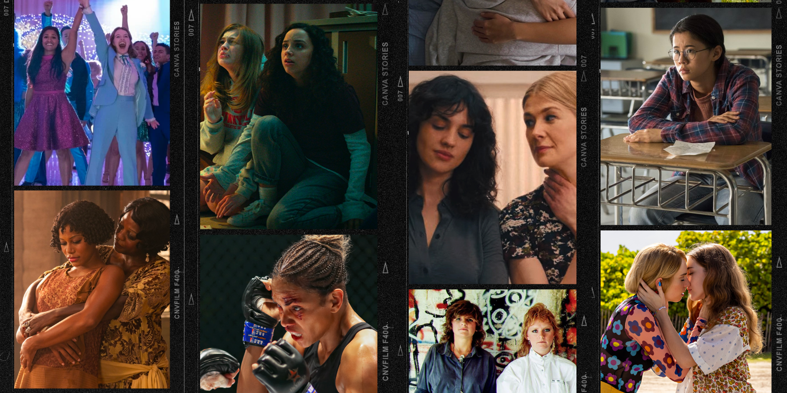 collage of neflix movies