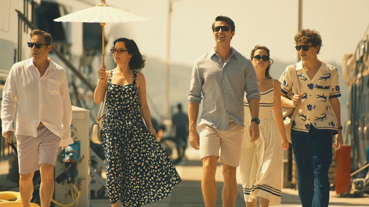 the central family in The White Lotus season three