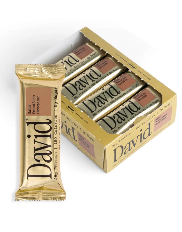 David salted peanut butter bar