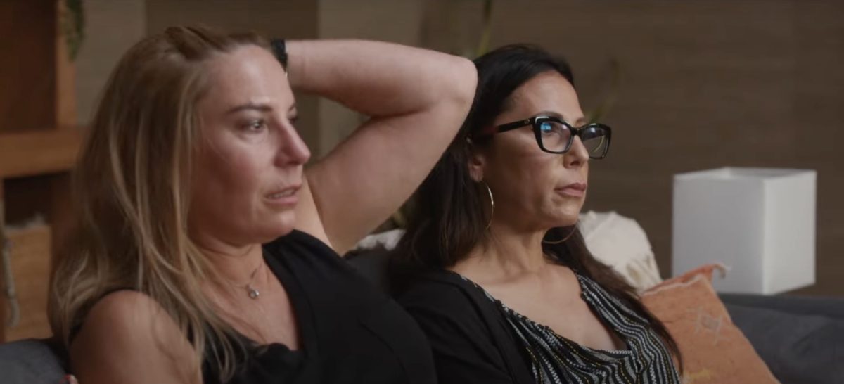 Two women together in couple therapy