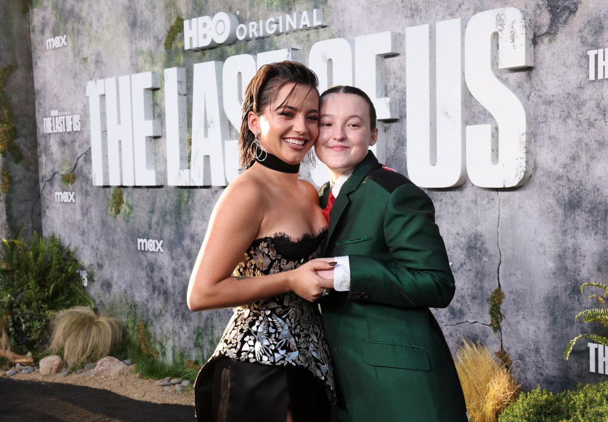 HOLLYWOOD, CALIFORNIA - MARCH 24: (L-R) Isabela Merced and Bella Ramsey attend the Los Angeles premiere of the HBO original series "The Last of Us" Season 2 at TCL Chinese Theatre on March 24, 2025 in Hollywood, California. (Photo by Amy Sussman/GA/The Hollywood Reporter via Getty Images)