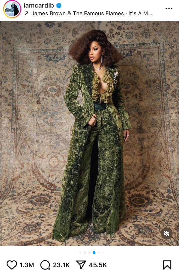 Cardi B at the Met Gala