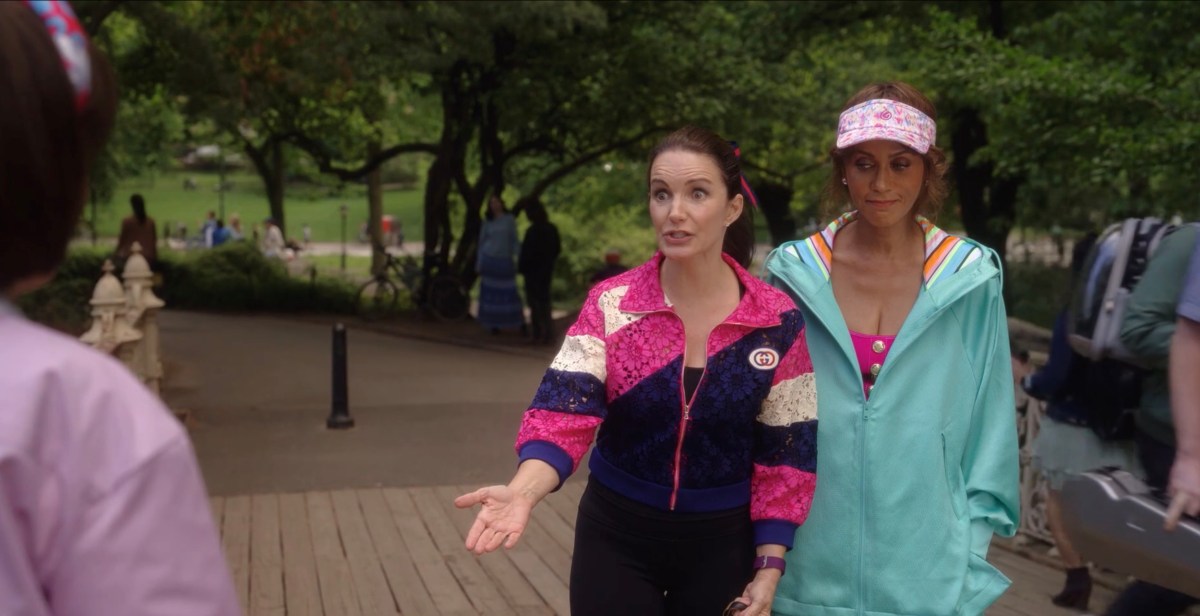 Charlotte and Lisa at the park