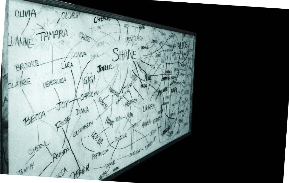 the chart in The L Word