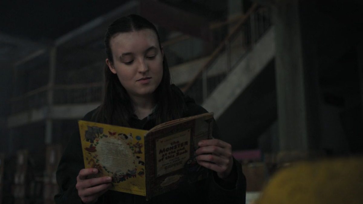 The Last of Us 207: Ellie reading a children's book