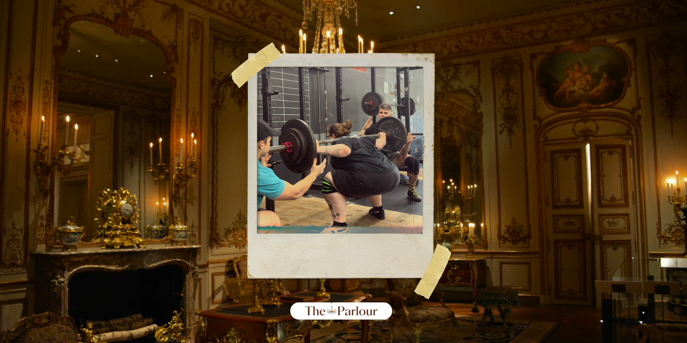 Stef barbell squatting