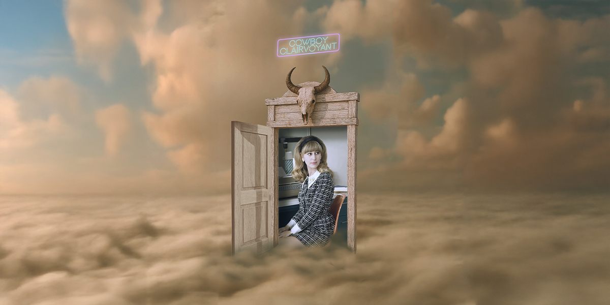 a dream door into an office secretary