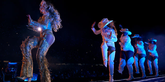 beyonce at the cowboy carter tour