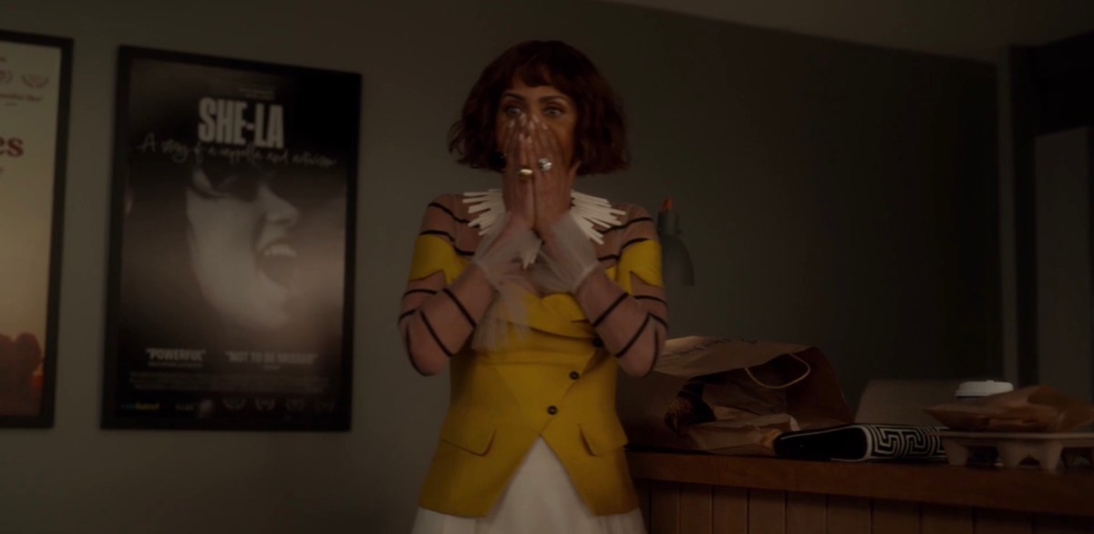 lisa being shocked