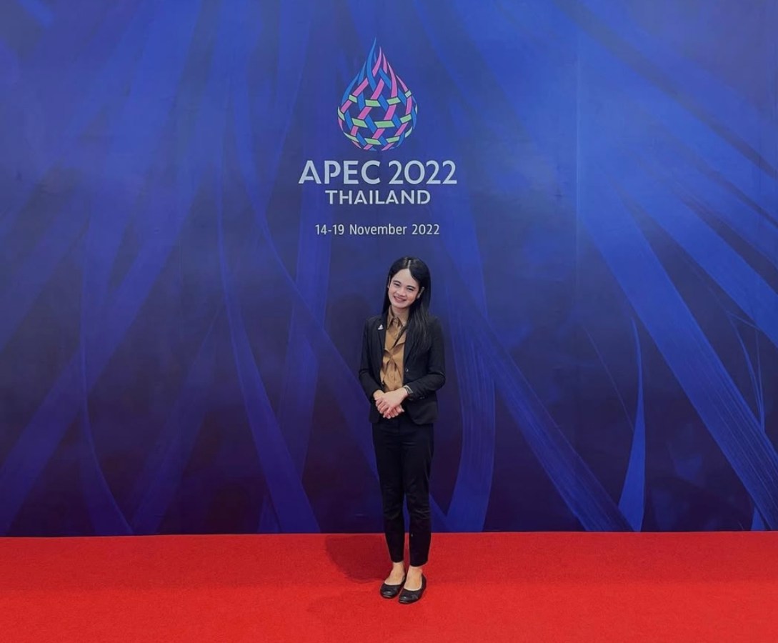 Sittitanyawat at the 2022 Asia-Pacific Economic Cooperation in Thailand