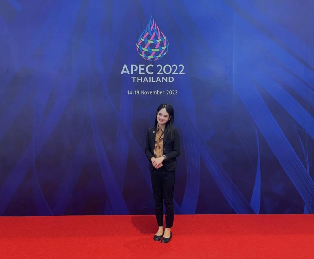 Sittitanyawat at the 2022 Asia-Pacific Economic Cooperation in Thailand