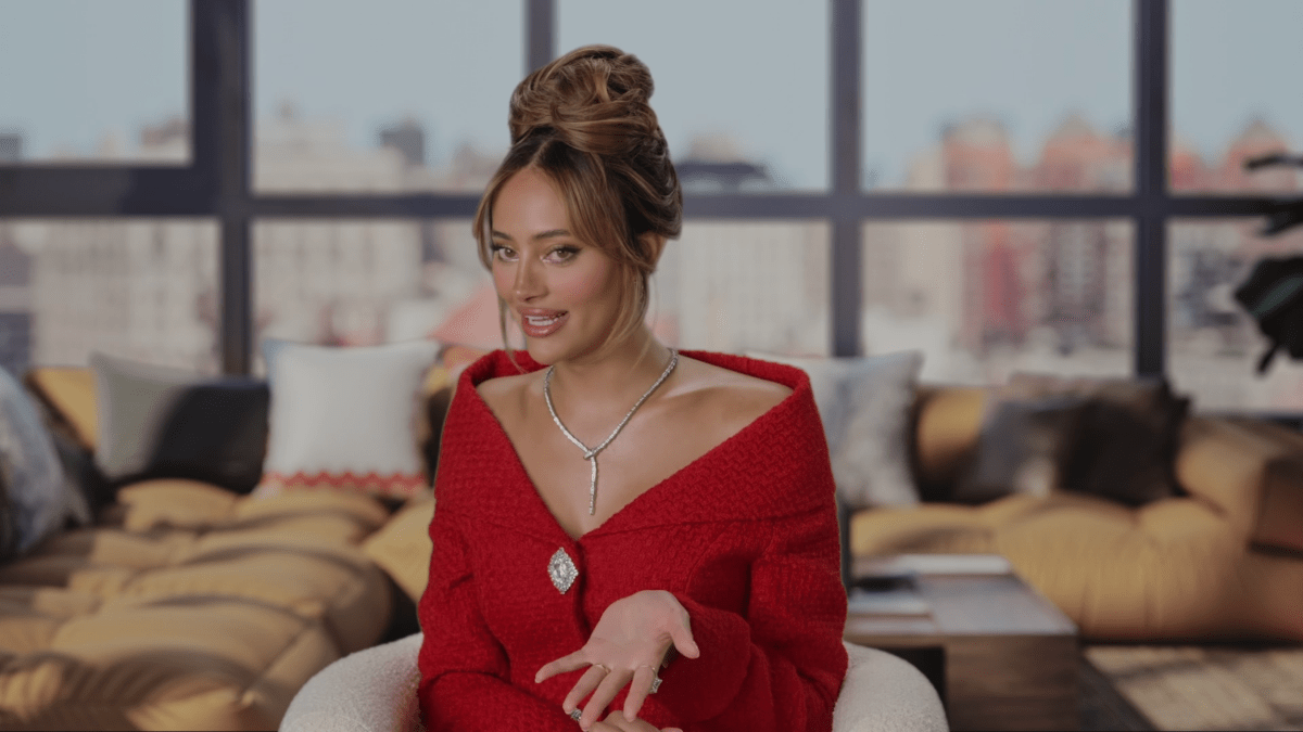 Emira in a confessional in Next Gen NYC