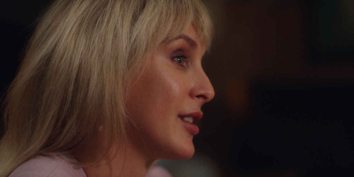 Director Zackary Drucker speaks to Amanda Lear in her documentary Enigma