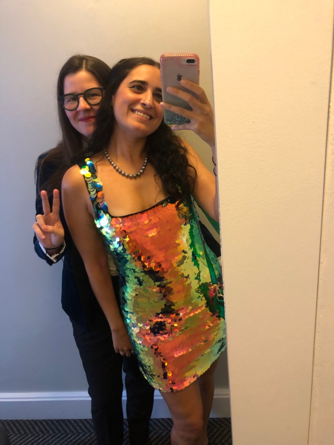 Kristen and Kayla at the Lammy Awards