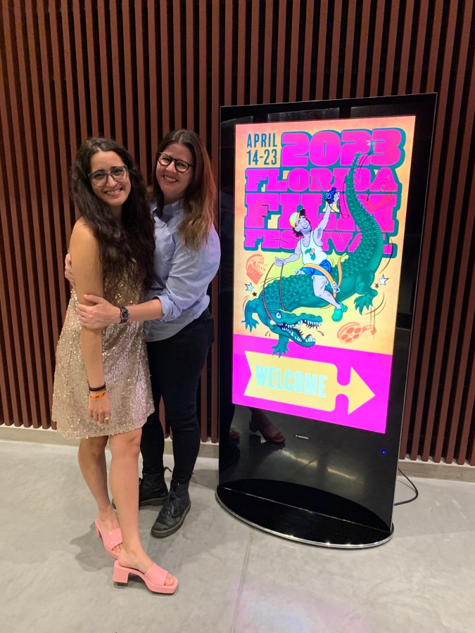 Kristen and Kayla at the Florida Film Festival 2023