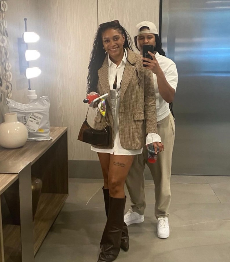 two married basketball players ready to go out