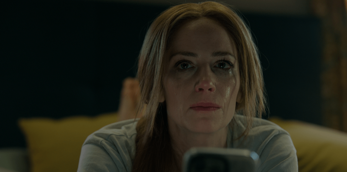 Callie crying in The Hunting Wives