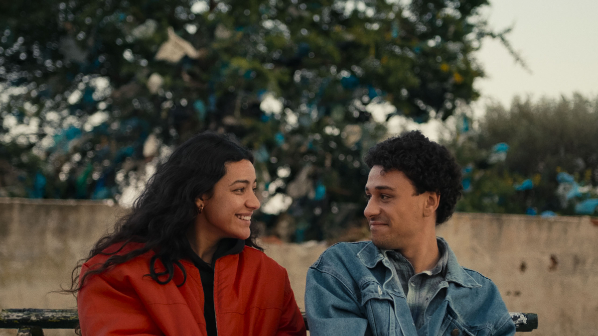 Eya Bellagha and Slim Baccar in Where the Wind Comes From