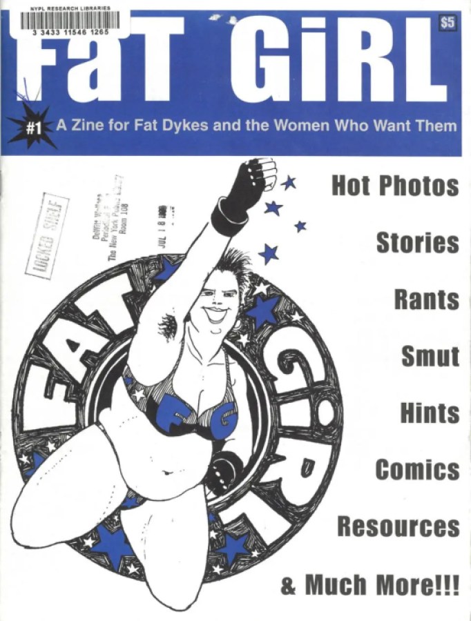 fat girl zine