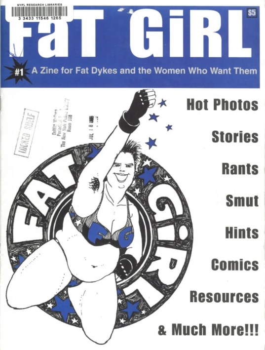 fat girl zine