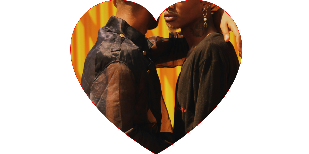 two people inside a heart