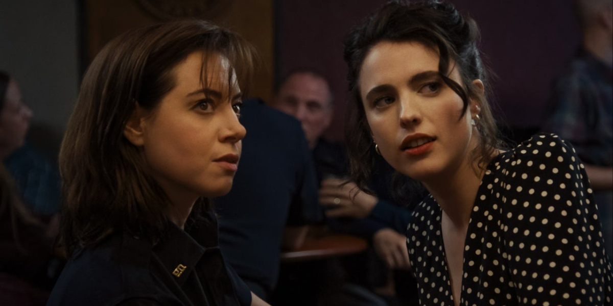 Aubrey Plaza and Margaret Qualley in Honey Don't
