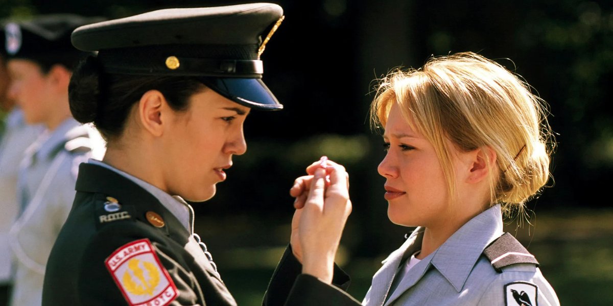 Christy Carlson Romano and Hilary Duff in Cadet Kelly