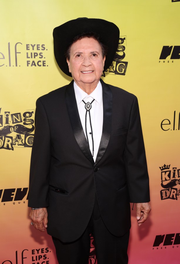 WEST HOLLYWOOD, CALIFORNIA - JUNE 22: El Daña attends the "King of Drag" S1 Premiere hosted by LGBTQ+ Streaming Network Revry at Beaches Tropicana on June 22, 2025 in West Hollywood, California. The series debuts June 22 at 9pm ET/ 6pm PT on Revry. (Photo by Jesse Grant/Getty Images for Revry)