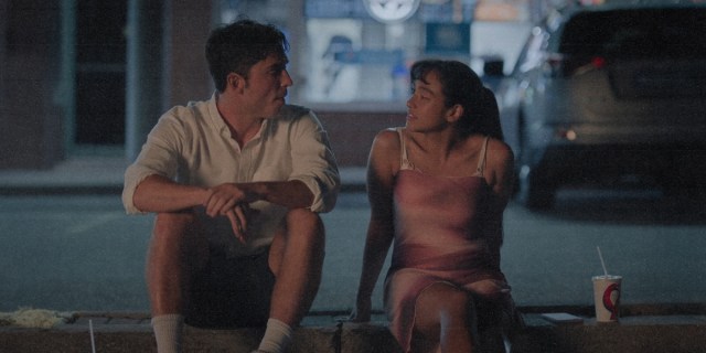 Benny and Carmen in Overcompensating